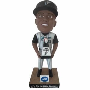 Florida Miami Marlins Livan Hernandez 1997 WS MVP Bobblehead SGA 08/27 NIB MLB